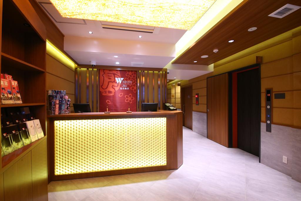 Hotel Wing International Select Asakusa Komagata Präfektur Tokio Exterior foto